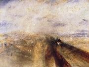 Joseph Mallord William Turner Rain,Steam and Speed The Great Western Railway oil painting on canvas